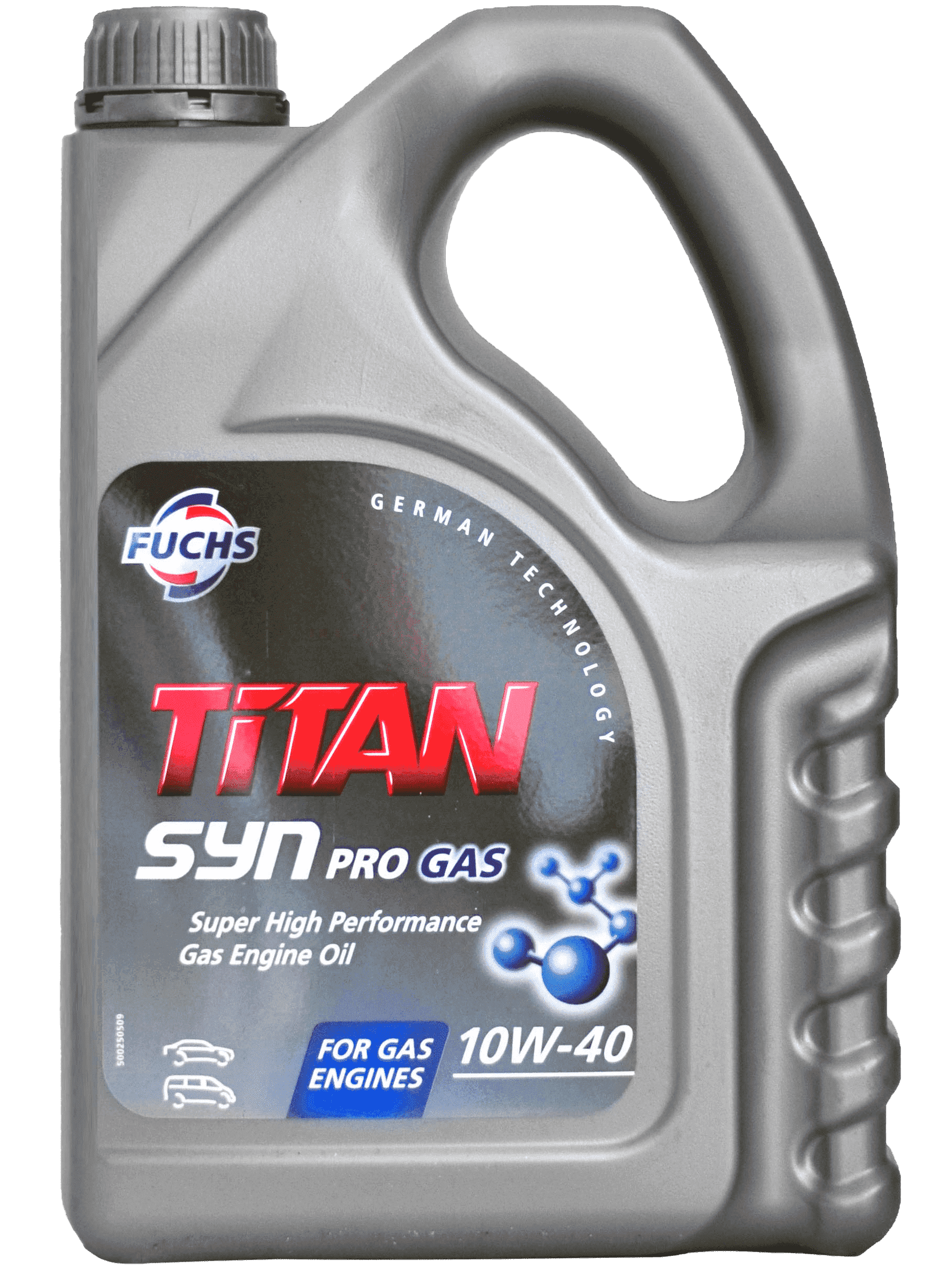 Моторное масло Fuchs TITAN SYN PRO GAS 10W-40, 4л
